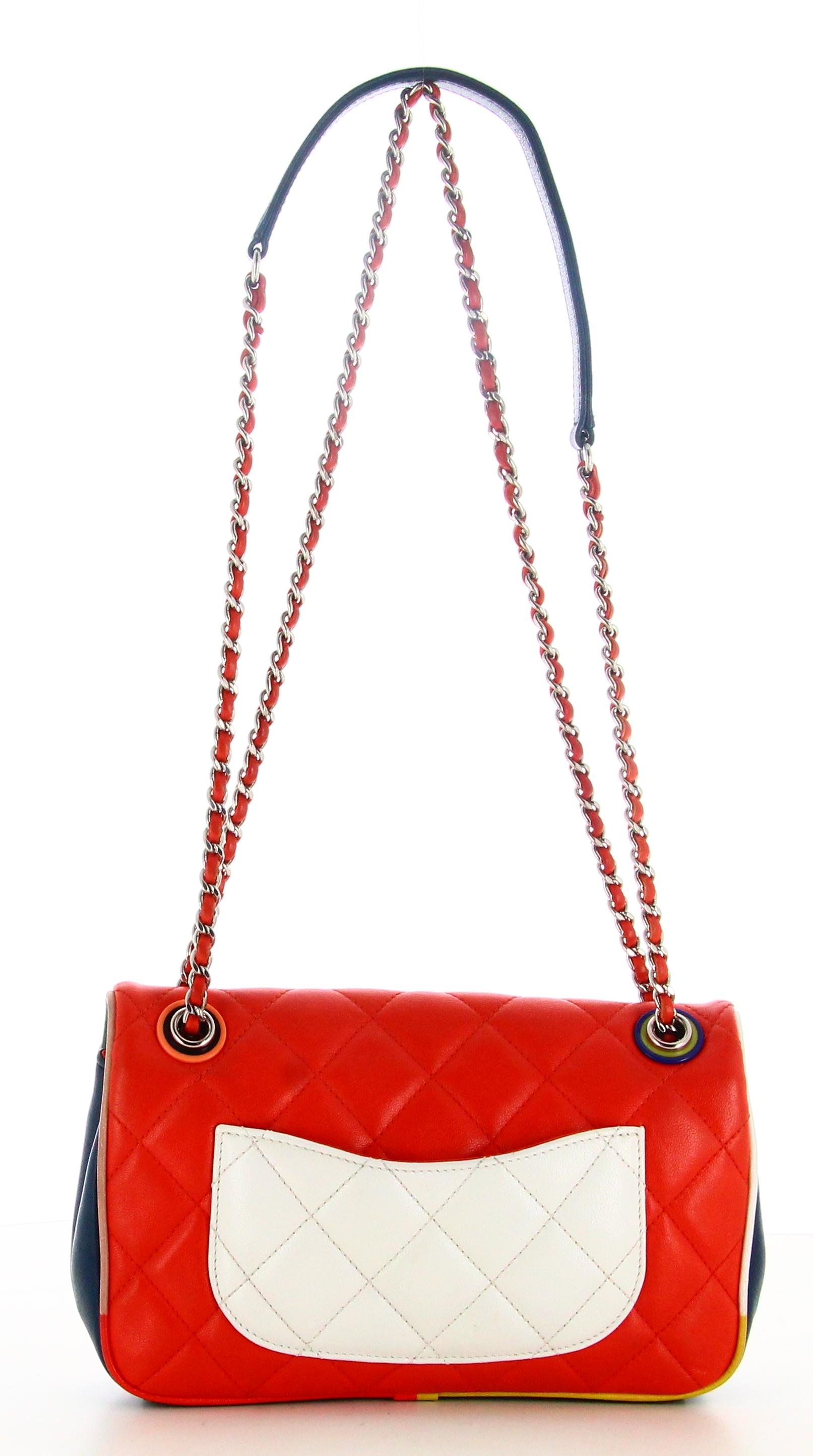 2017 Paris-Cuba Small Lambskin Color Flap Bag 2