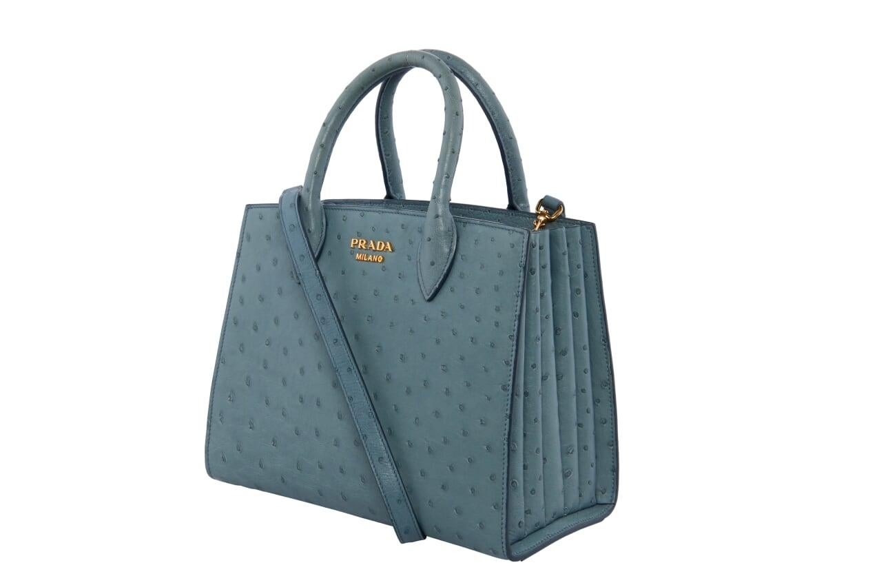 prada ostrich bag