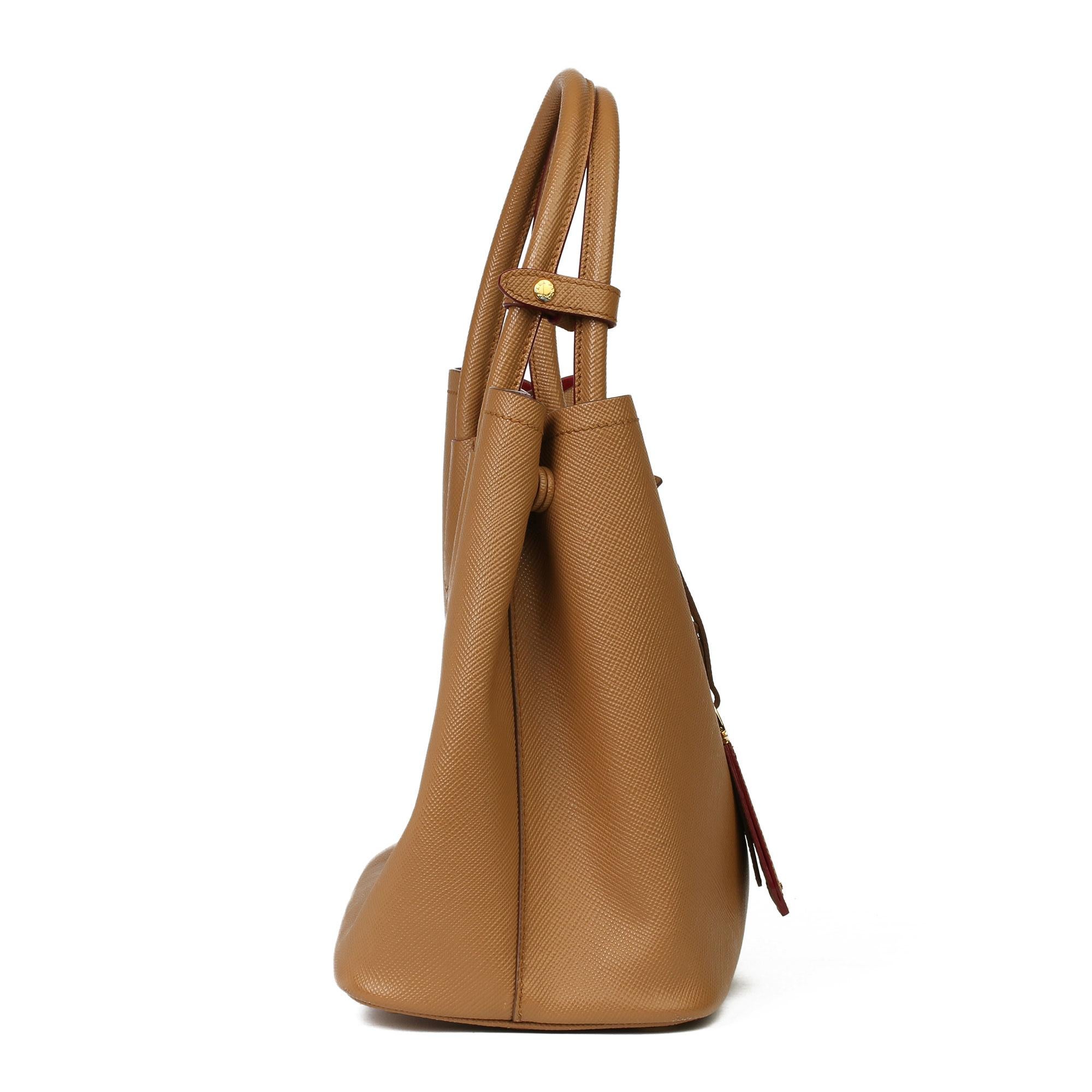 prada caramel bag