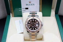 2017 Rolex 116621 Yacht Master 18K EverRose Gold & Stainless Steel Box & Papers