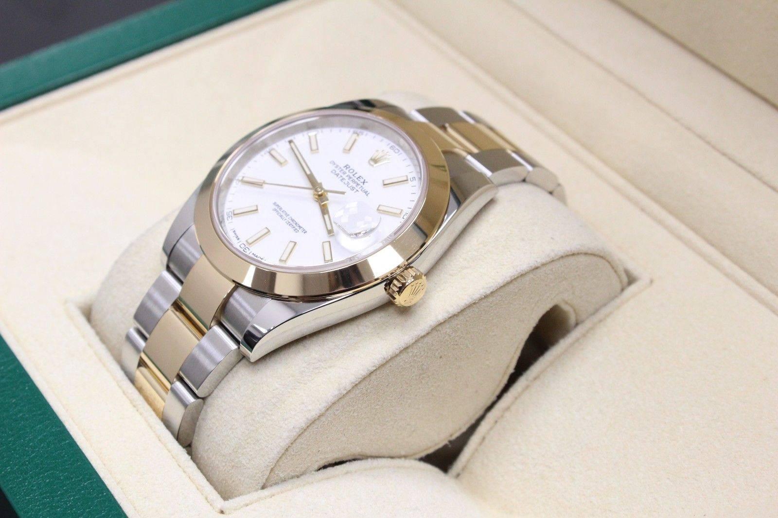 2017 Rolex Datejust II 126303 18 Karat Yellow Gold and Stainless Steel In Excellent Condition In San Diego, CA