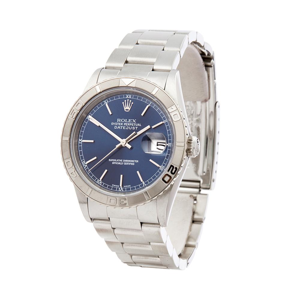 Contemporary 2017 Rolex Datejust Stainless Steel 16264 Wristwatch
 *
 *Complete with: Box, Manuals & Guarantee dated 8th June 2017
 *Case Size: 36mm
 *Strap: Stainless Steel Oyster
 *Age: 2017
 *Strap length: Adjustable up to 20cm. Please note we