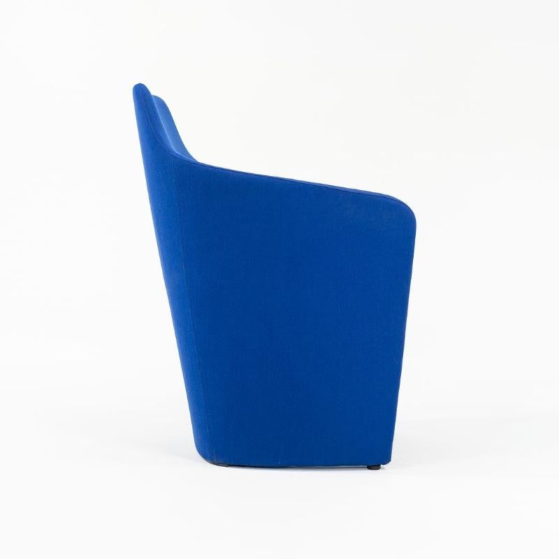 2017 Venus-Sessel von Simon Pengelly für Allermuir, blauer Stoff im Angebot 4