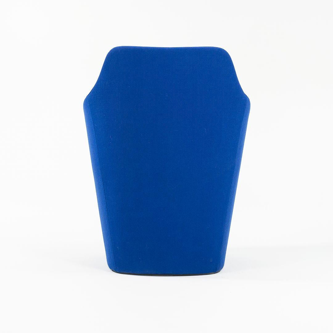 2017 Venus-Sessel von Simon Pengelly für Allermuir, blauer Stoff im Angebot 2