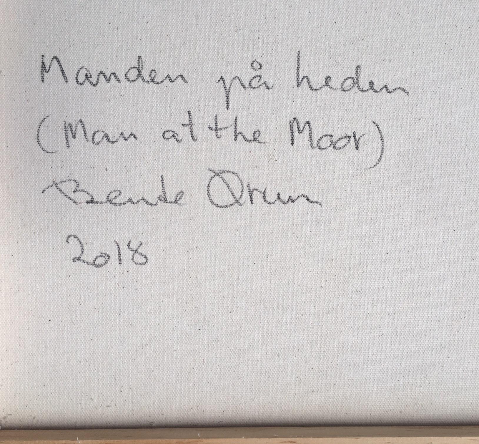 Danish 2018, Bente Ørum, Man at the Moor For Sale