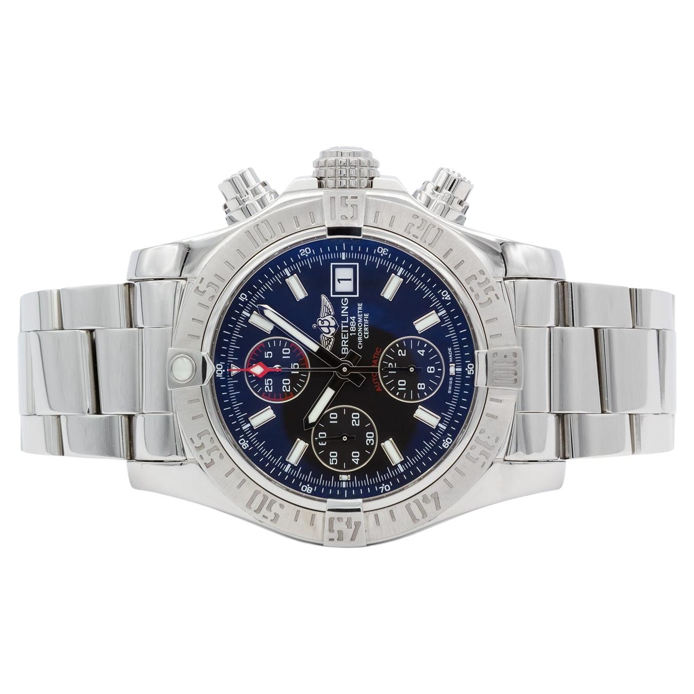 2018 Montre Breitling Avenger II 43mm Automatic en acier inoxydable A13381