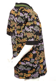 2018 CELINE by PHOEBE PHILO oversized floral polo sweater top - new with tags