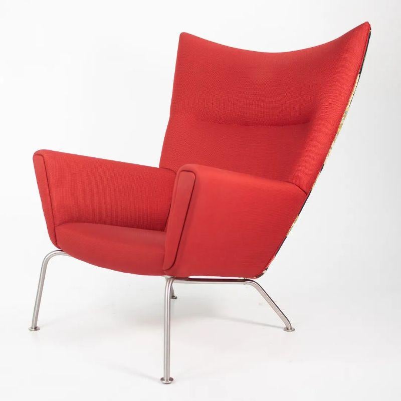 2018 CH445 Wing Lounge Chair by Hans Wegner for Carl Hansen 2x Available For Sale 4