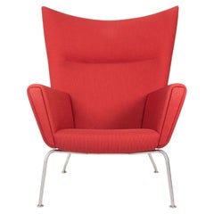 2018 CH445 Wing Lounge Chair by Hans Wegner for Carl Hansen 2x Available