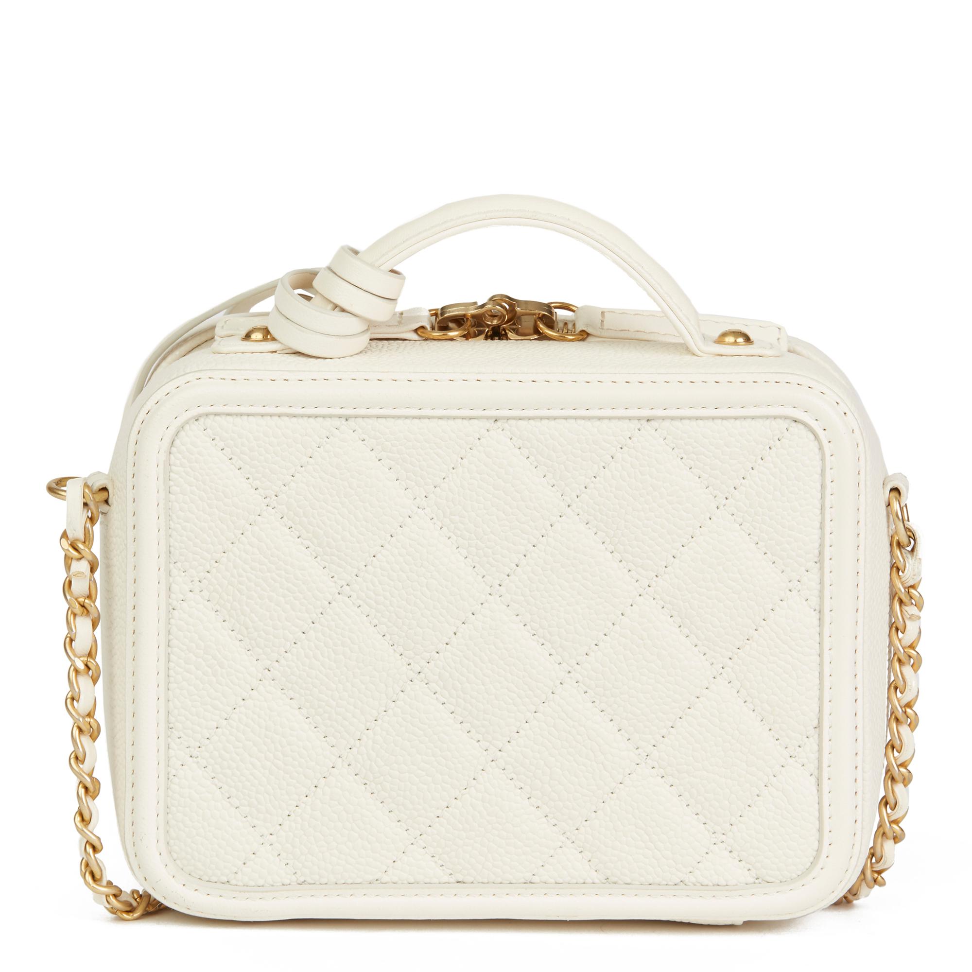 chanel vanity case beige