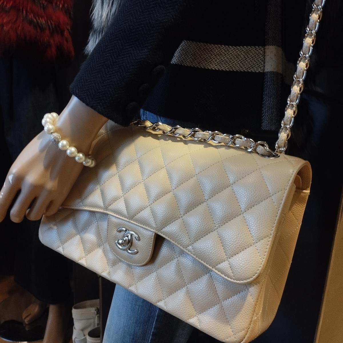 2018 Chanel Timeless Jumbo Bag For Sale 10