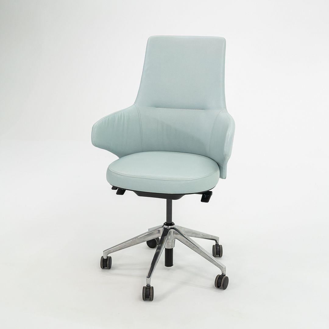 2018 Coalesse Steelcase Massaud Mid-Back Desk Chair with Integrated Arms For Sale 4