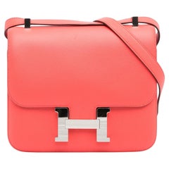 Hermes Constance 18 Mini Rouge de Coeur W Mirror