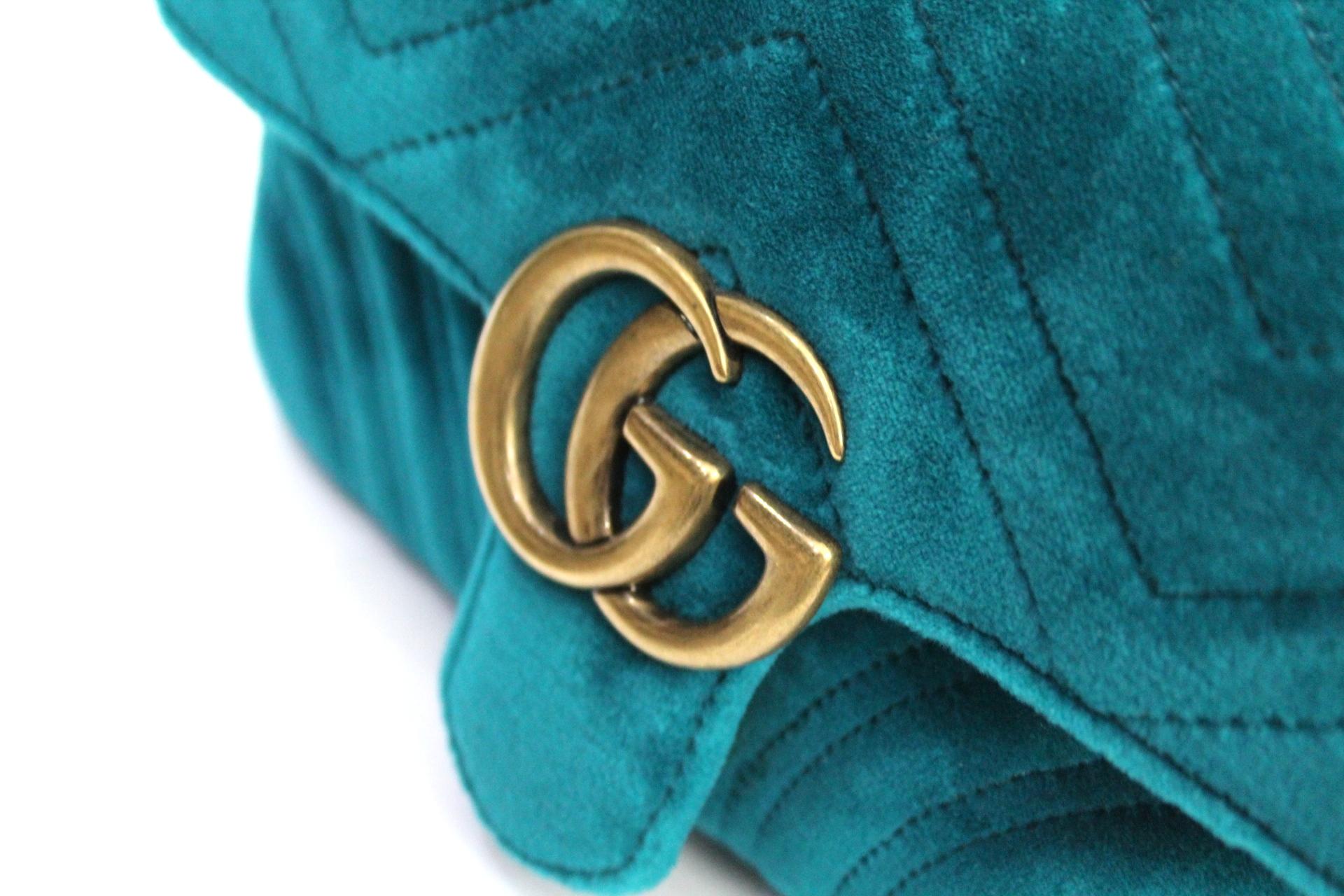 velvet marmont gucci bag