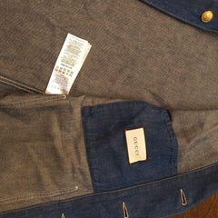 2018 Gucci Stonewashed Denim Jacket