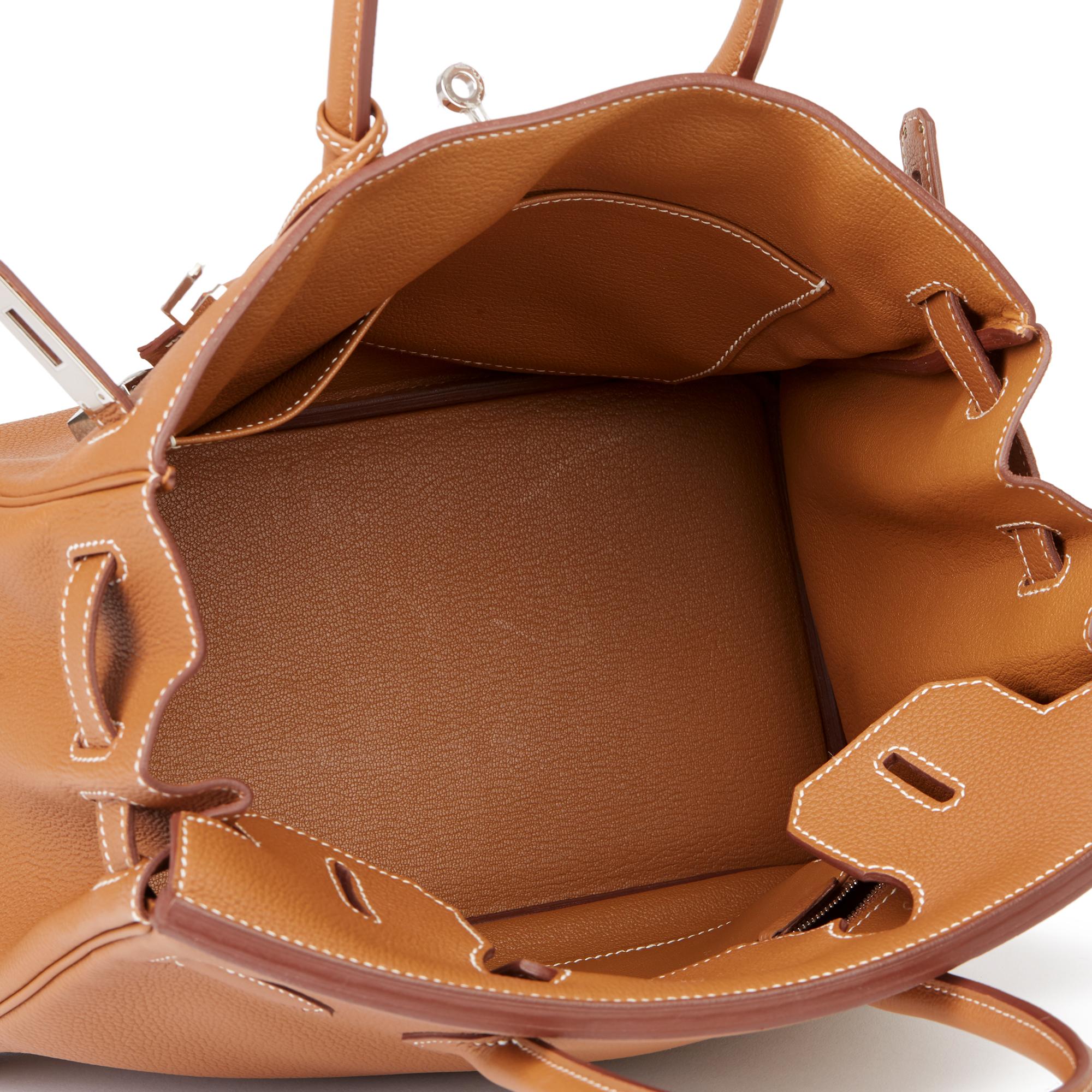 2018 Hermès Gold Togo Leather Birkin 30cm 4