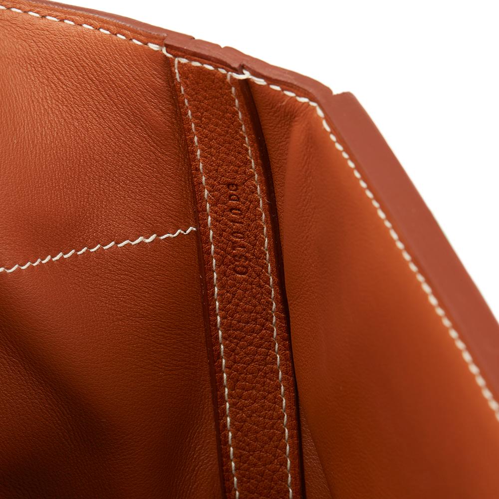 2018 Hermès Veau Barenia & Barenia Faubourg Leather 24/24 35cm 1