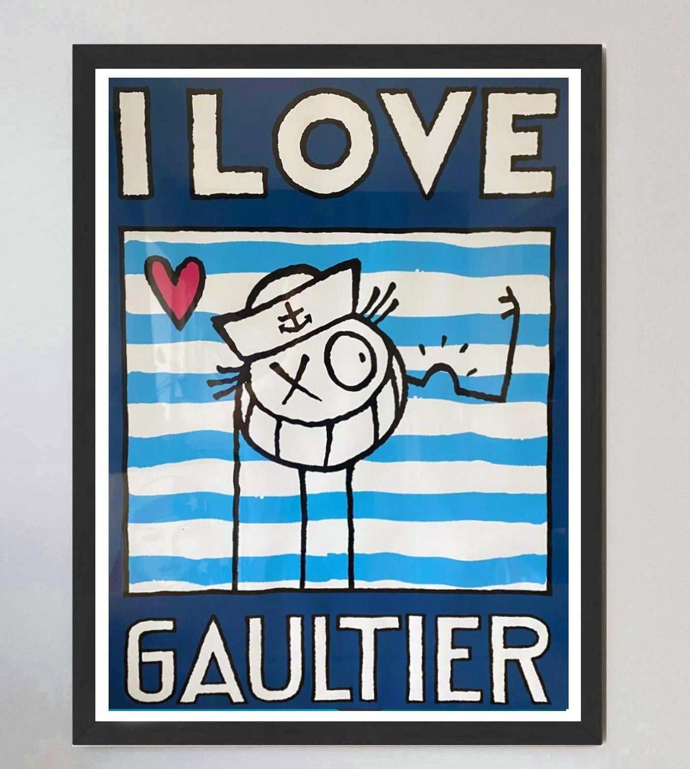 2018 Jean Paul Gauliter - I Love Gaultier Originalplakat (21. Jahrhundert und zeitgenössisch) im Angebot