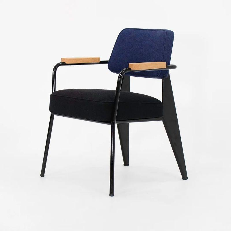 Modern 2018 Jean Prouvé Fauteuil Direction Dining Chairs by Vitra 12x Avail