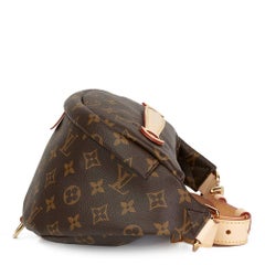 2018 Louis Vuitton Brown Monogram Coated Canvas Bumbag