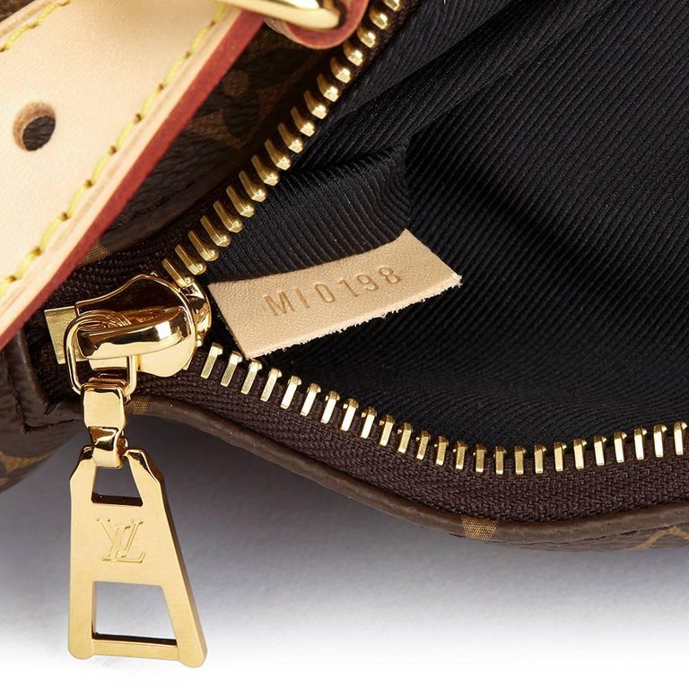 Louis Vuitton Bumbag Monogram Canvas Brown Cloth ref.1008092 - Joli Closet