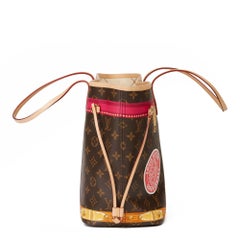 2018 Louis Vuitton Brown Monogram Coated Canvas Summer Trunks Neverfull MM