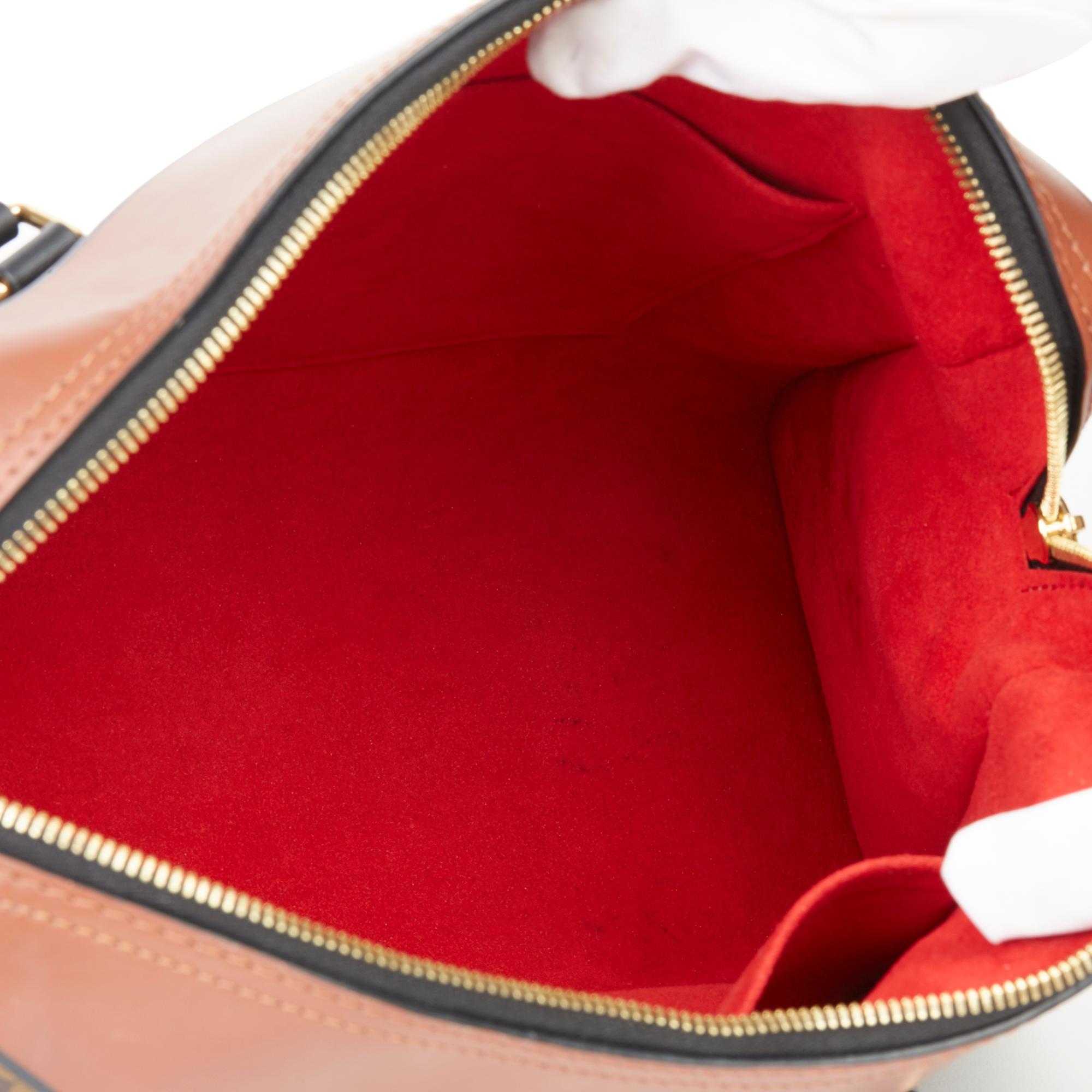2018 Louis Vuitton Caramel, Kabuki Leather & Monogram Coated Canvas Tuileries 4