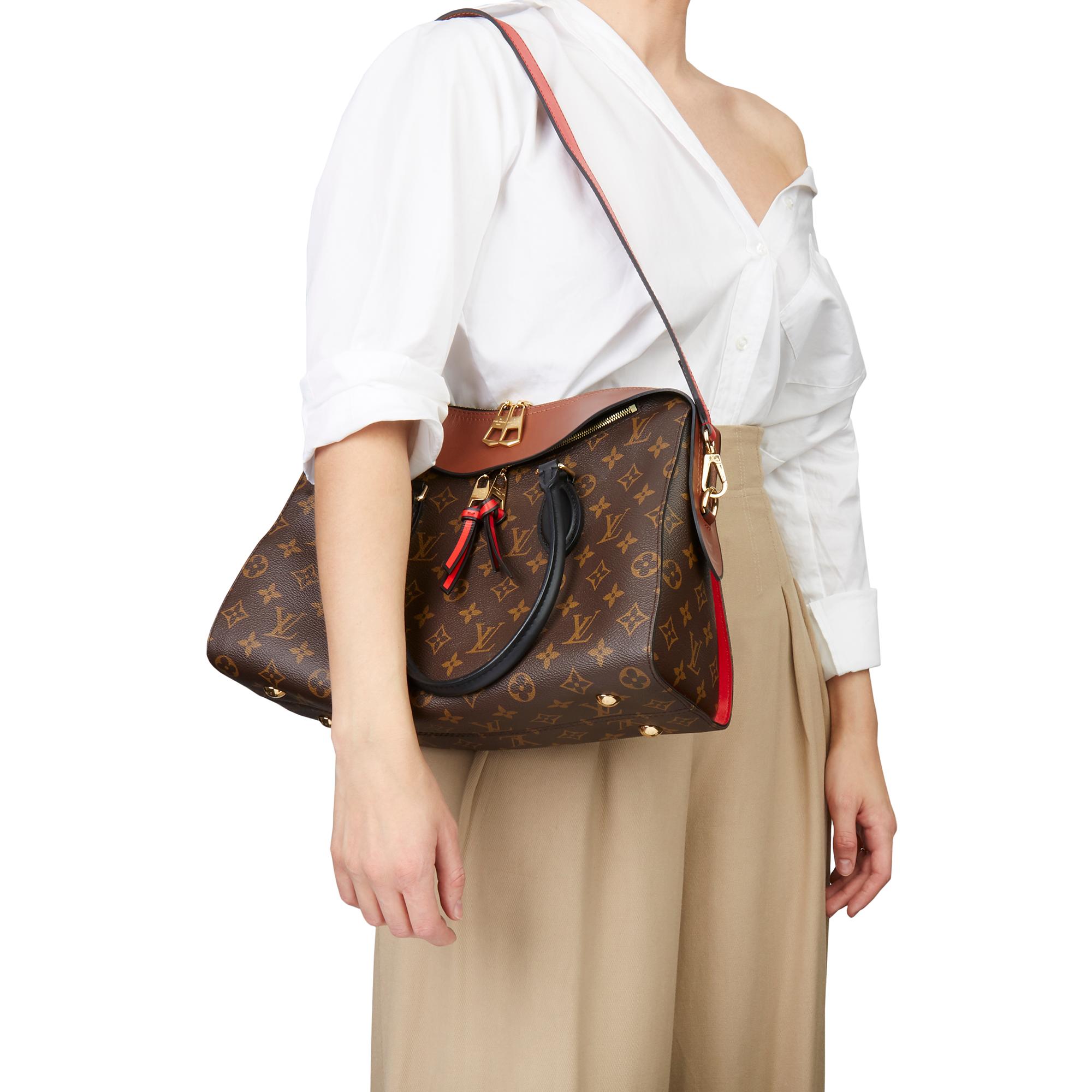 LOUIS VUITTON
Caramel, Kabuki, Black Calfskin Leather & Brown Monogram Coated Canvas Tuileries

Xupes Reference: HB3113
Serial Number: FL5108
Age (Circa): 2018
Accompanied By: Louis Vuitton Dust Bag, Box, Care Booklets, Shoulder Strap
Authenticity