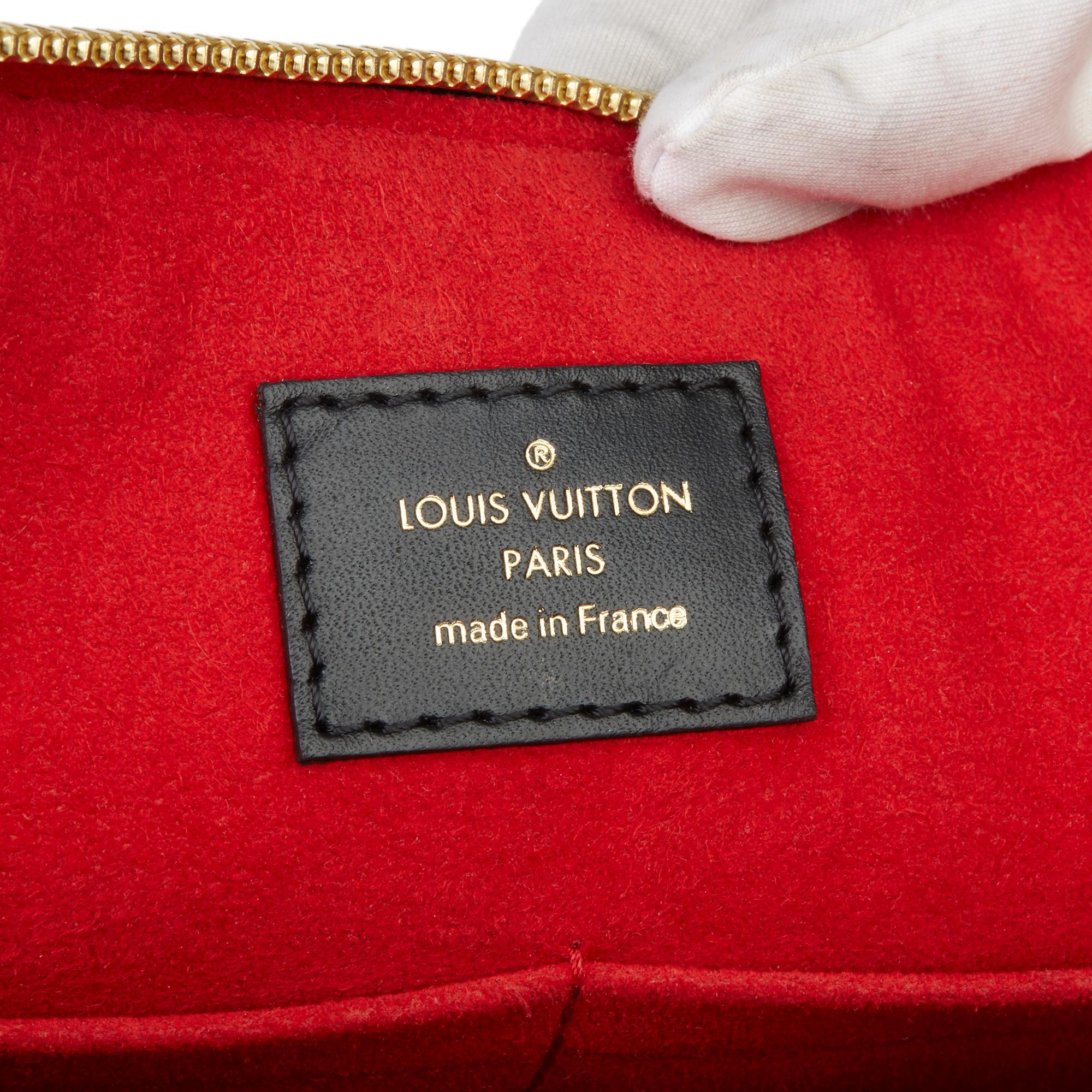 2018 Louis Vuitton Caramel, Kabuki Leather & Monogram Coated Canvas Tuileries 2