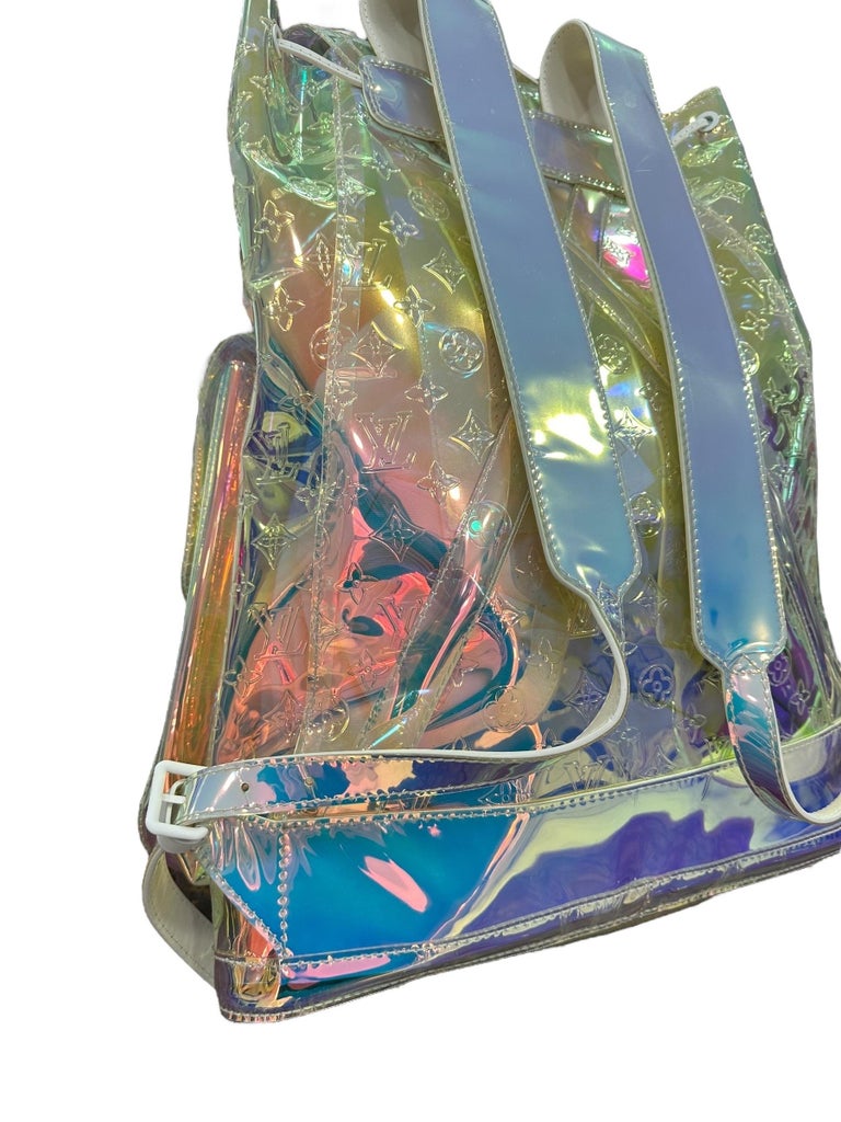 2018 Louis Vuitton x Virgil Abloh Christopher GM Prisma PVC