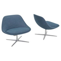 2018 Noé Duchaufour-Lawrance Bernhardt Design Chiara Lounge Chair, Fabric (4x)