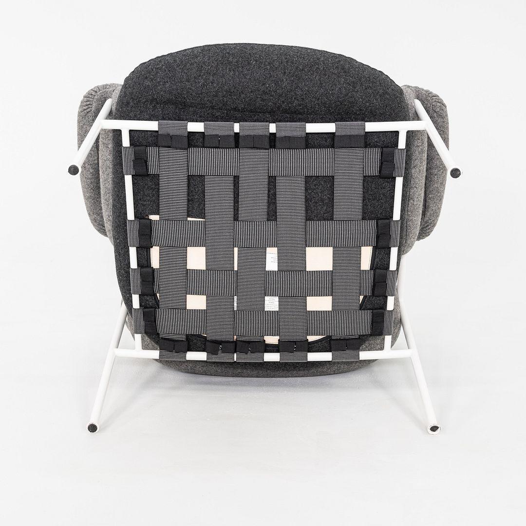 2018 Pareja de tumbonas Fogia Bollo de Andreas Engesvik en tejido gris en venta 5