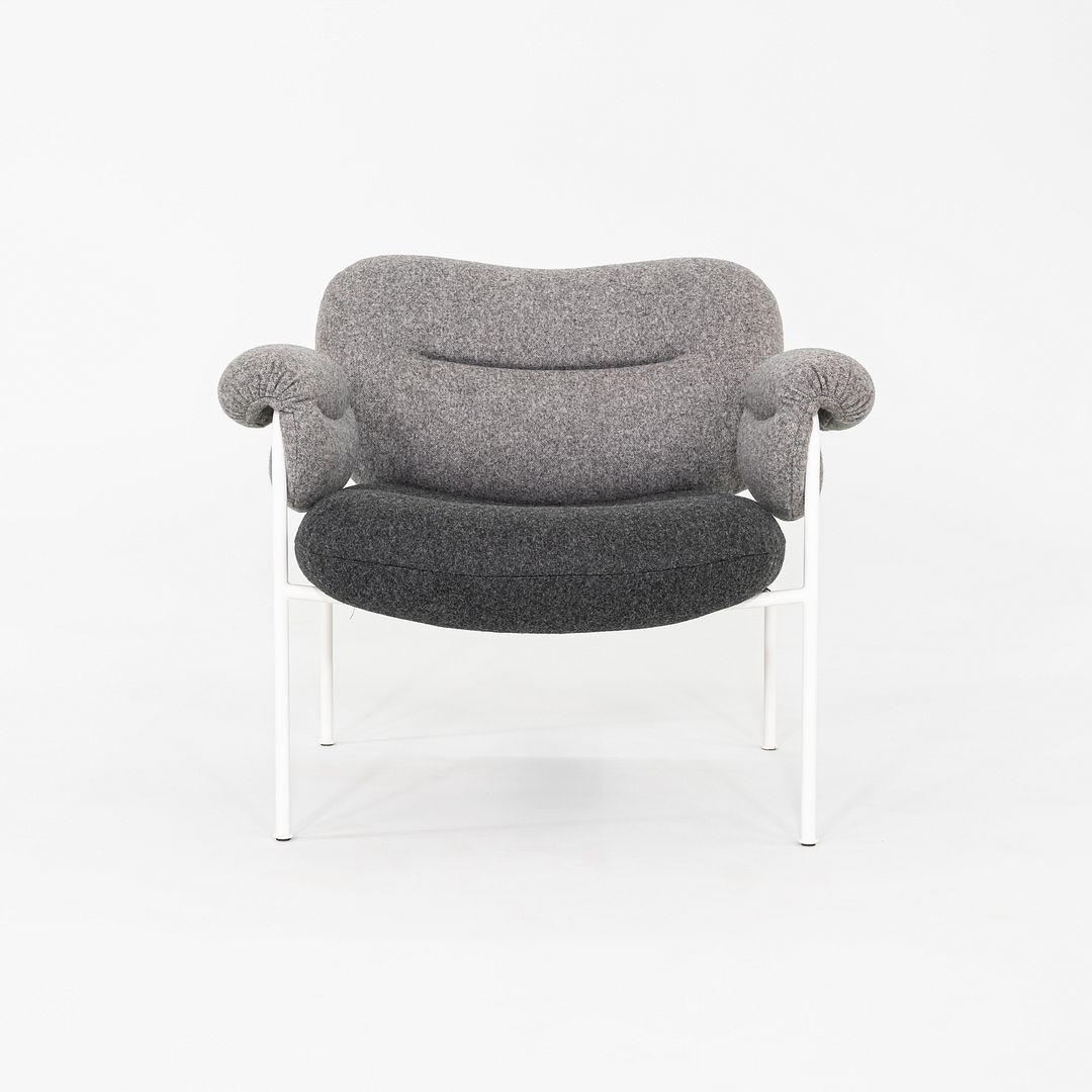2018 Pareja de tumbonas Fogia Bollo de Andreas Engesvik en tejido gris Moderno en venta
