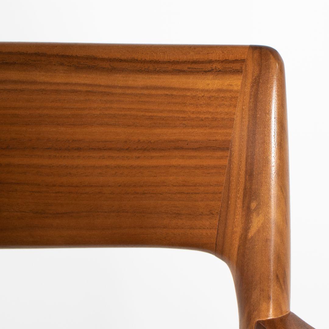 2018 Pair of Model 57 Armchairs in Walnut by Niels Otto Moller For Sale 3