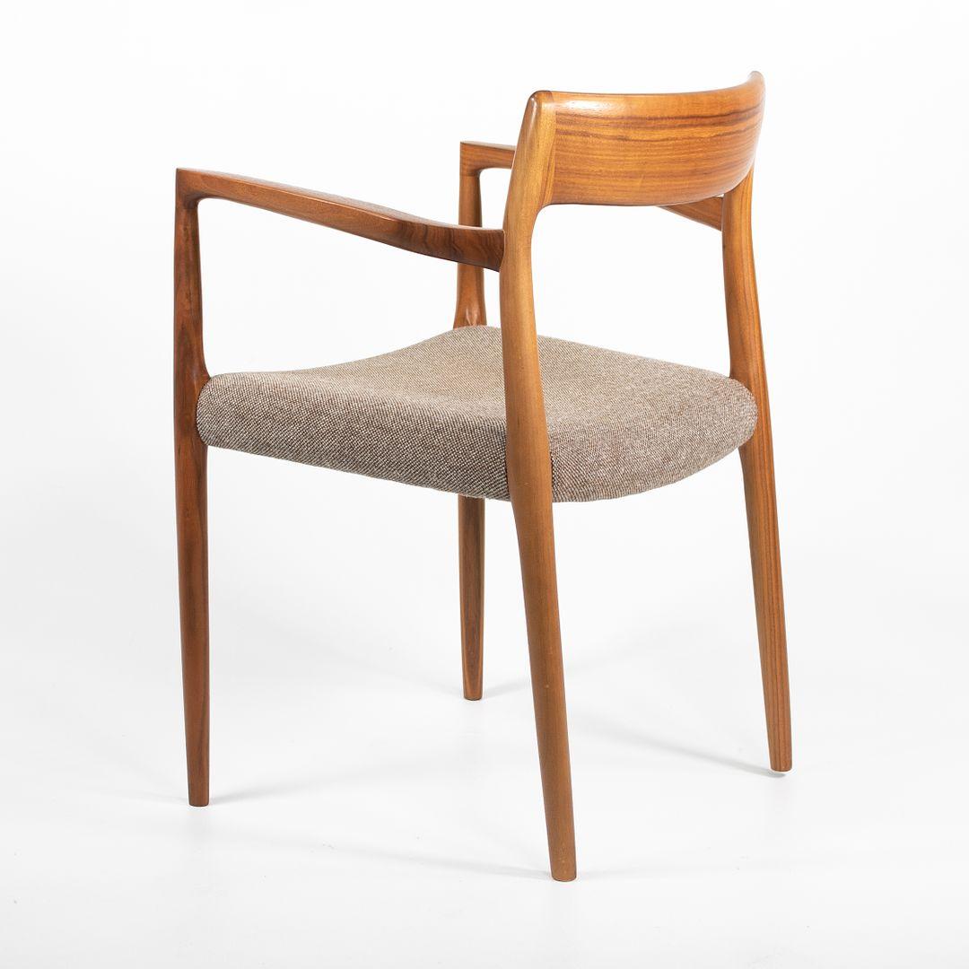 2018 Pair of Model 57 Armchairs in Walnut by Niels Otto Moller For Sale 1