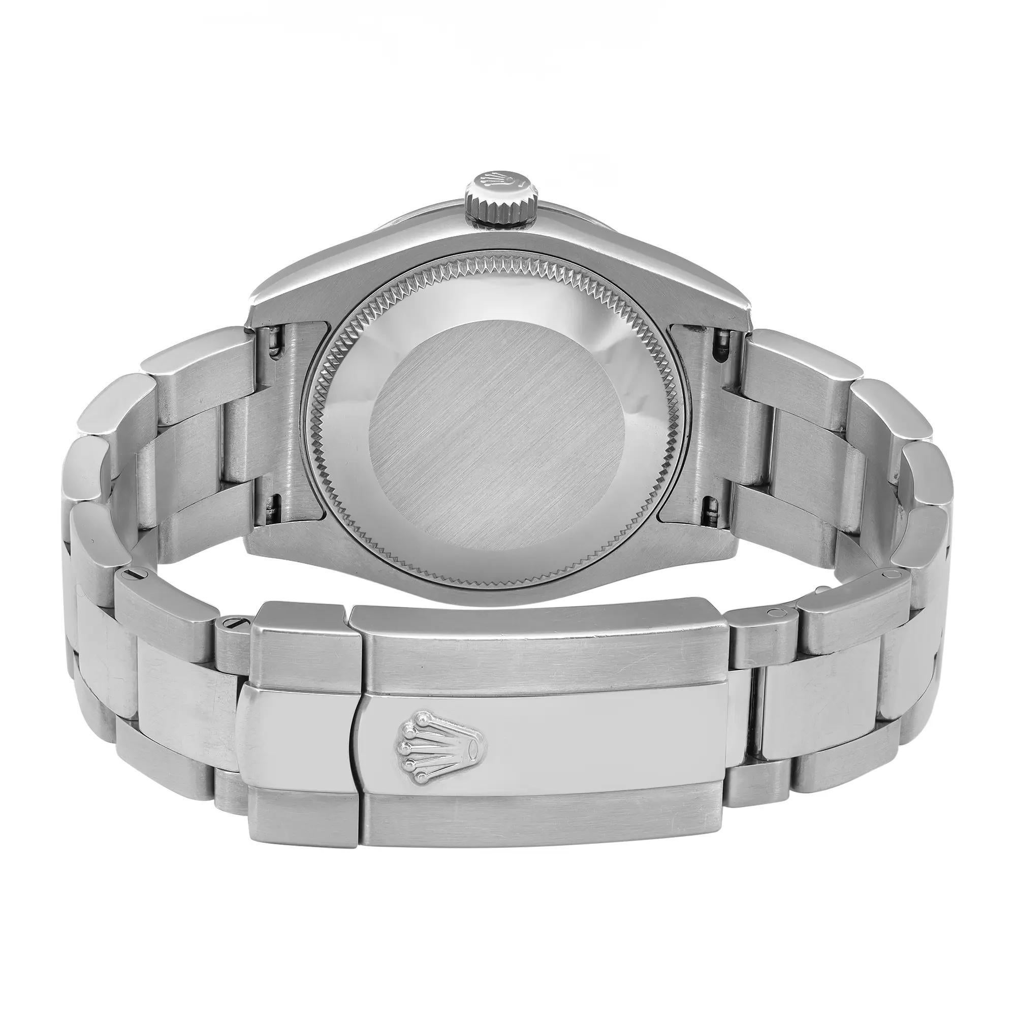 2018 Rolex Datejust 31 18K White Gold Silver Jubilee Diamond Dial Watch 178344 1