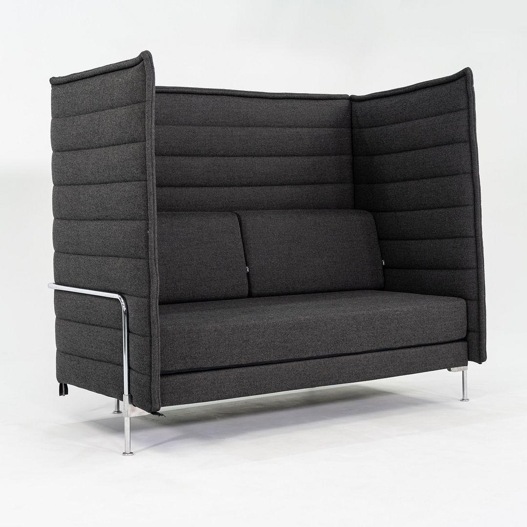 Americano 2018 Ronan and Erwan Bouroullec per Vitra Divano a due posti Alcove in tessuto grigio in vendita