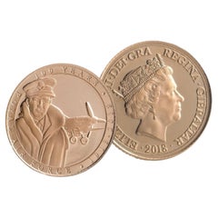 2018 Royal Air Force Centenary Half Sovereign Proof Gold Coin – Gibraltar Issue