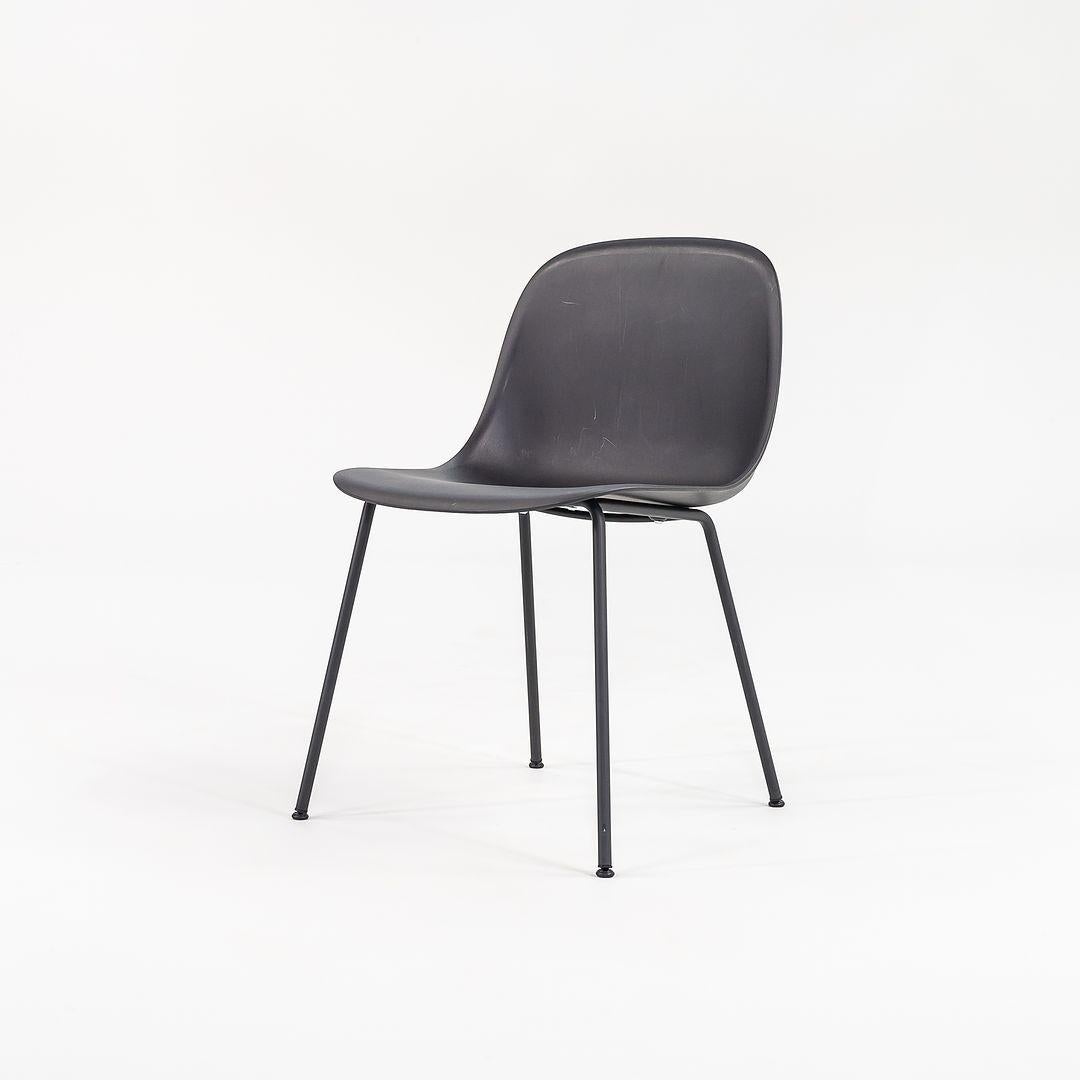 2018 Ensemble de treize chaises d'appoint en fibre de Muuto par Iskos-Berlin Structure en acier noir en vente 4