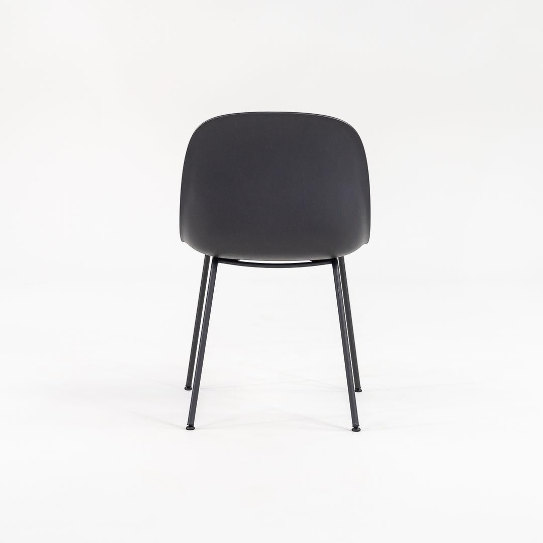 2018 Ensemble de treize chaises d'appoint en fibre de Muuto par Iskos-Berlin Structure en acier noir en vente 1