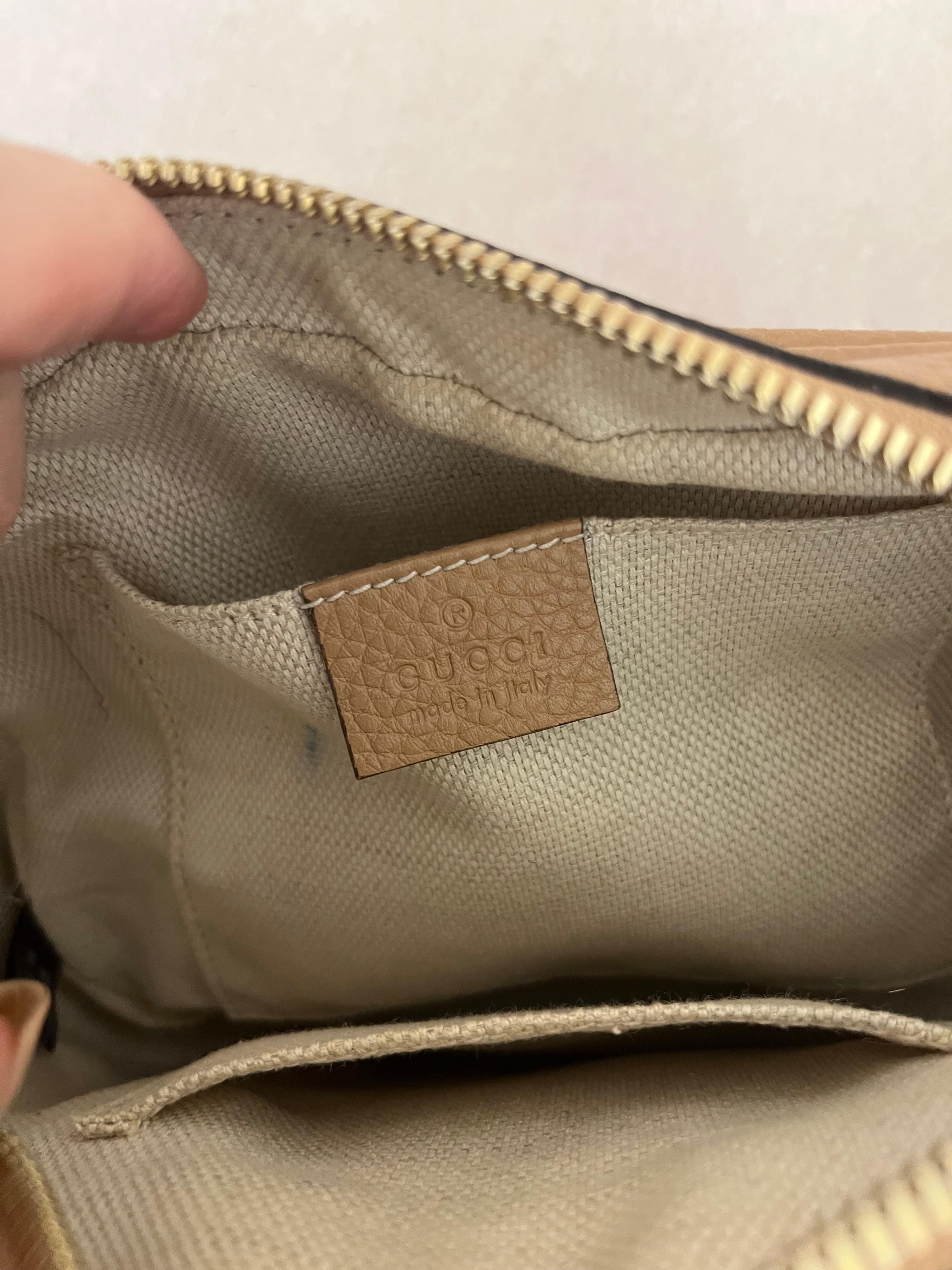 2018 Small Gucci Soho Disco Beige Crossbody Bag w/Dust Bag 1