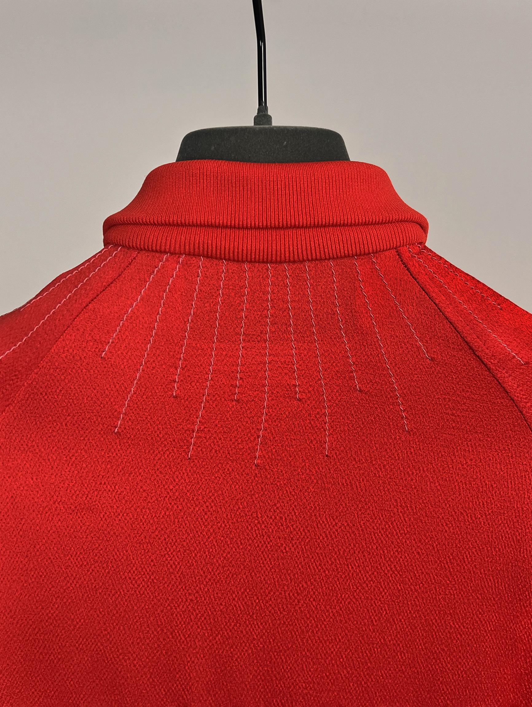 2018 Valentino Garavani textured trim tracksuit zip jacket For Sale 6