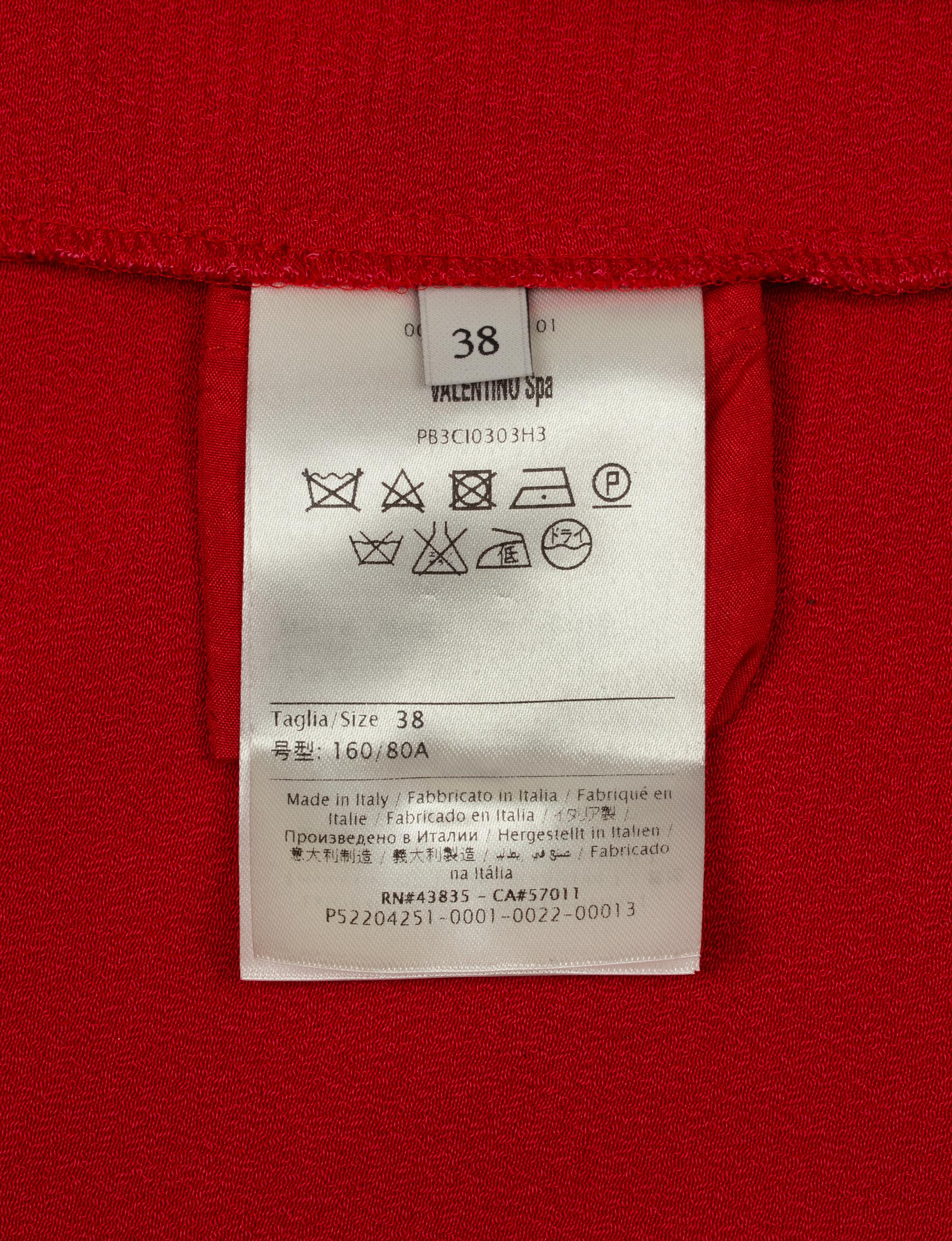 2018 Valentino Garavani textured trim tracksuit zip jacket For Sale 2
