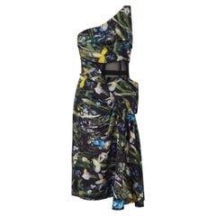 2019 Alexander McQueen Runway Documented Floral Corset Dress