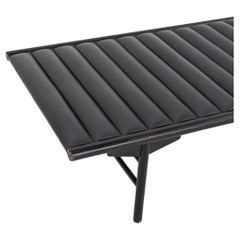 2019 Anita Johansen for Menu / Audo Align Daybed in Ebonized Oak & Black leather