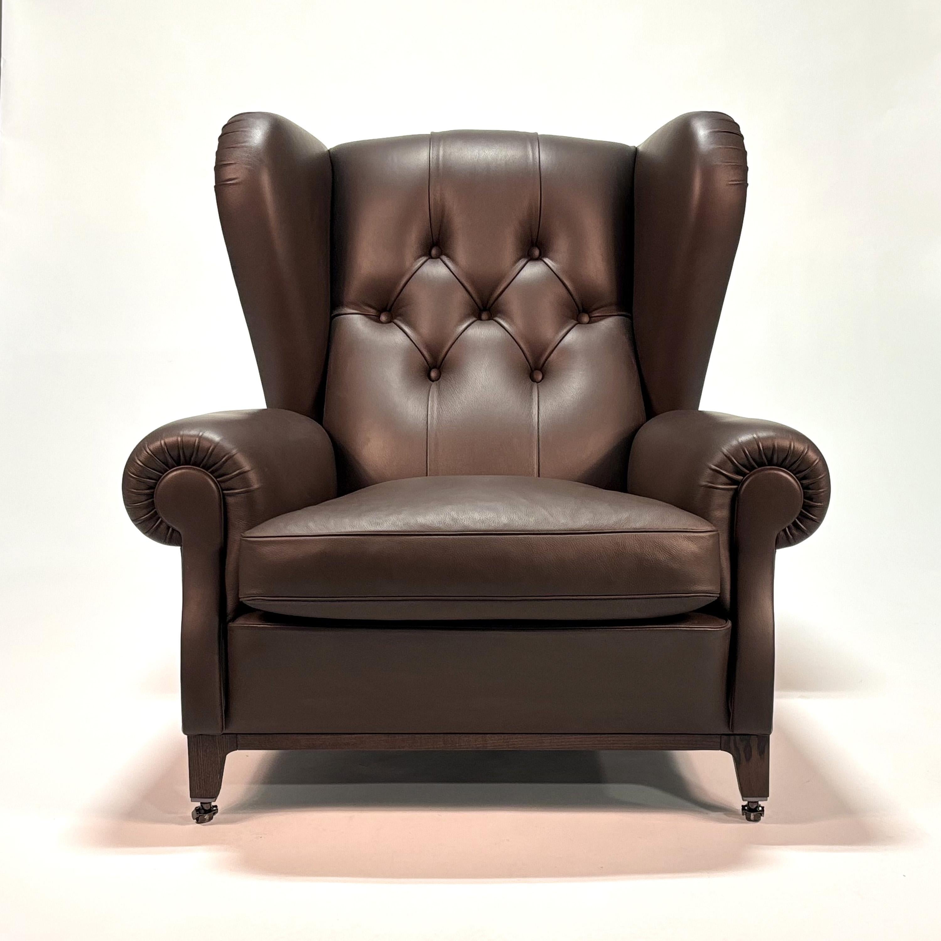 Italian 2019 Armchair by Roberto Lazzeroni & Poltrona Frau