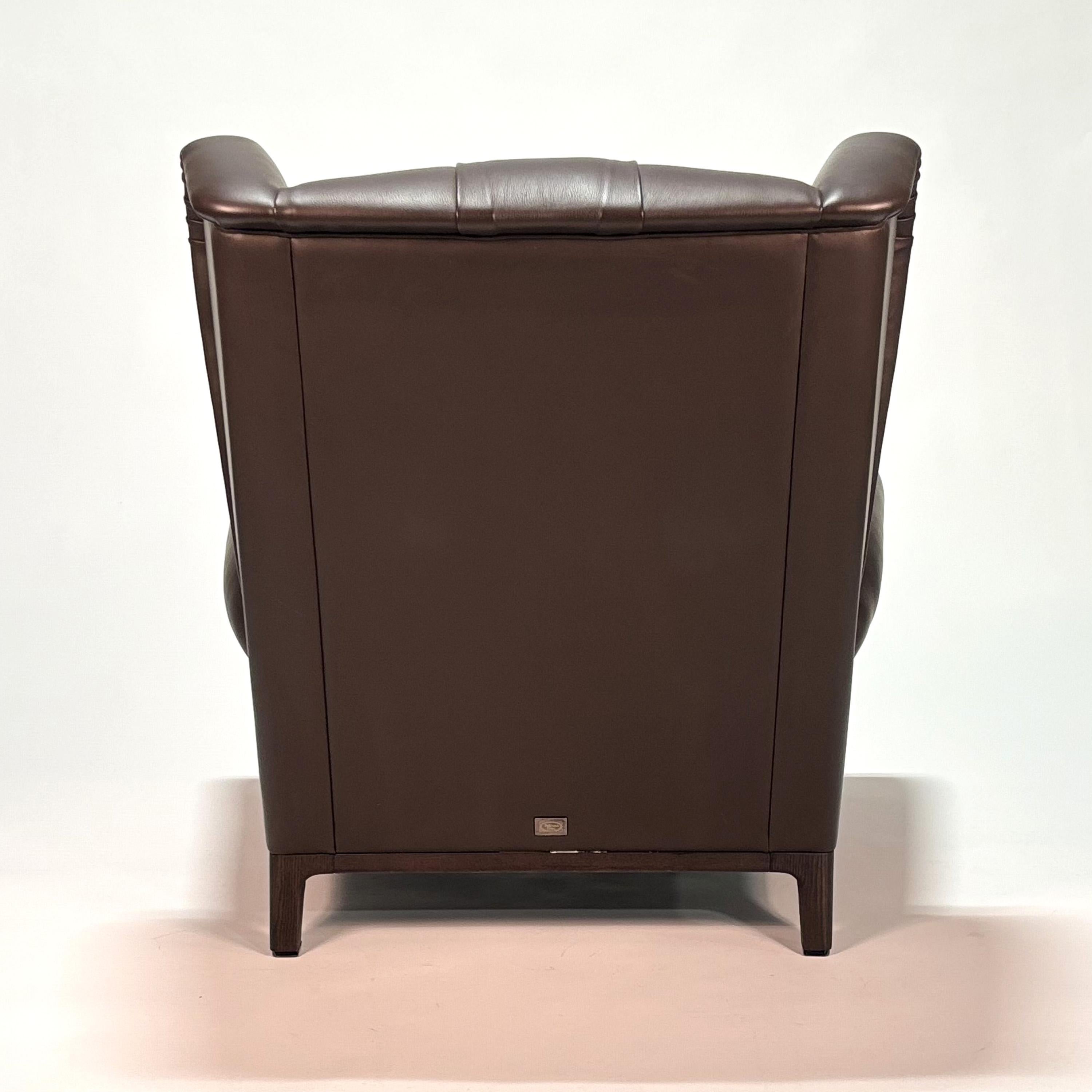 Leather 2019 Armchair by Roberto Lazzeroni & Poltrona Frau