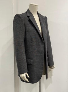 2019 Balenciaga runway suspended shoulder blazer jacket