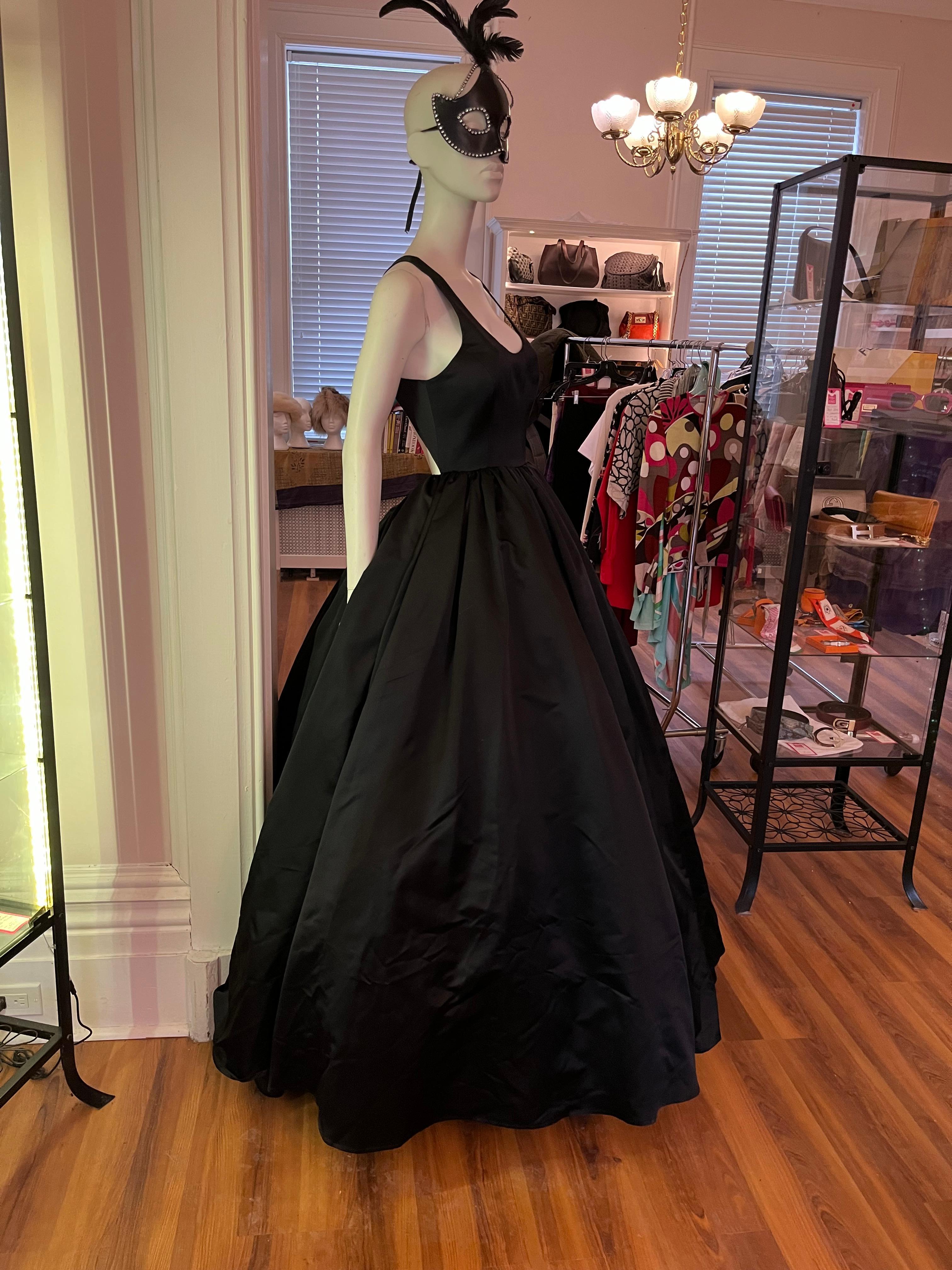 2019 Brandon Maxwell Satin Gown as Worn by Lady Gaga 4-6 4