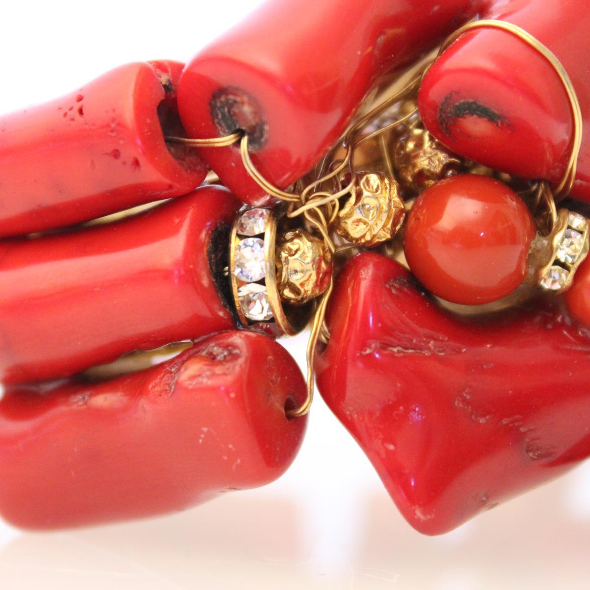 2019 Carlo Zini Pulsera de coral en Nuevo estado para la venta en Gazzaniga (BG), IT